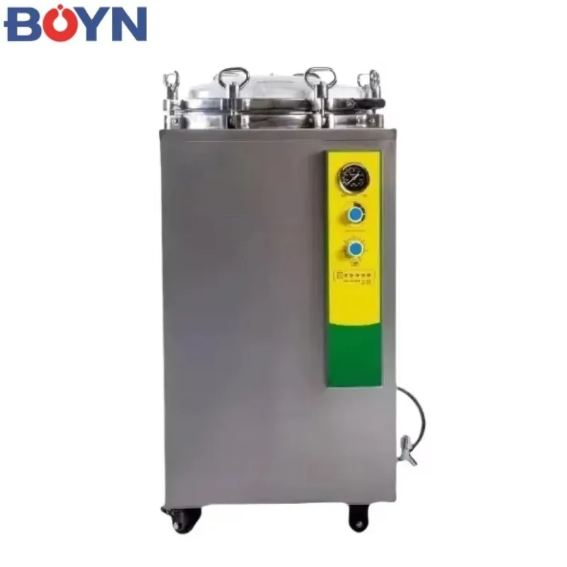 LS-35/50/75/100/120/150LJ Vertical Pressure Steam Sterilizer Laboratory Mushroom Sterilizer  Autoclave Machine