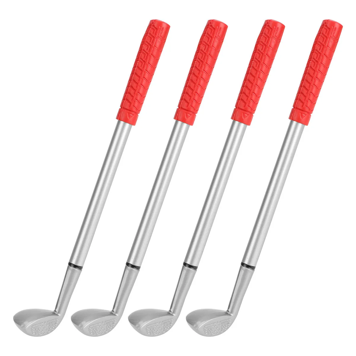4Pcs Ballpoint Pen Style Alloy Desktop Set Novelty Writing Gifts for Men Desk Ornament Fun Souvenir