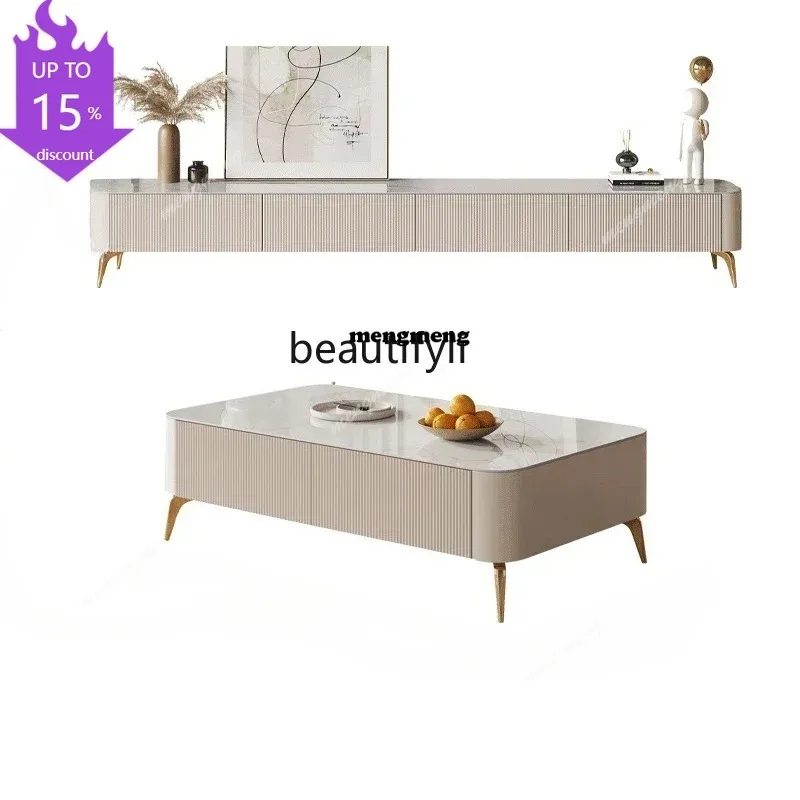 

Новинка: Комплект для гостиной в стиле минимализм — журнальный столик и тумба под ТВ из камня, для небольших квартир, с высоким уровнем эстетики