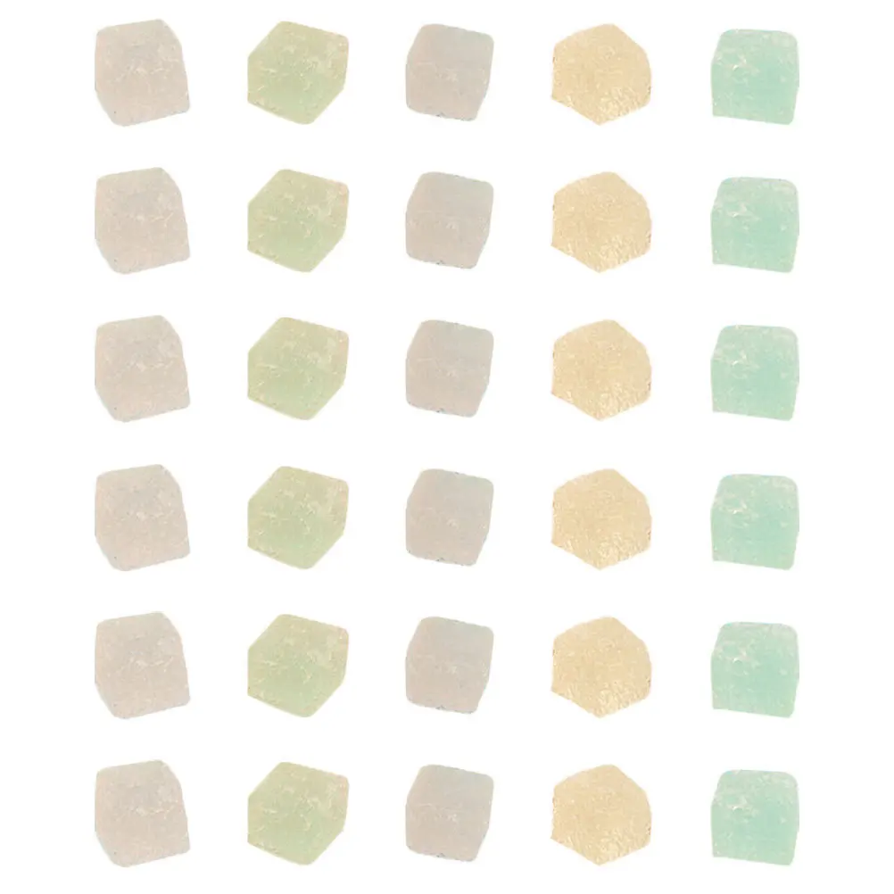 

50Pcs Realistic Fake Candy Cubes Glow At Night Miniature Sugar Beads for DIY Art Craft Projects Kawaii Phone Charm Making