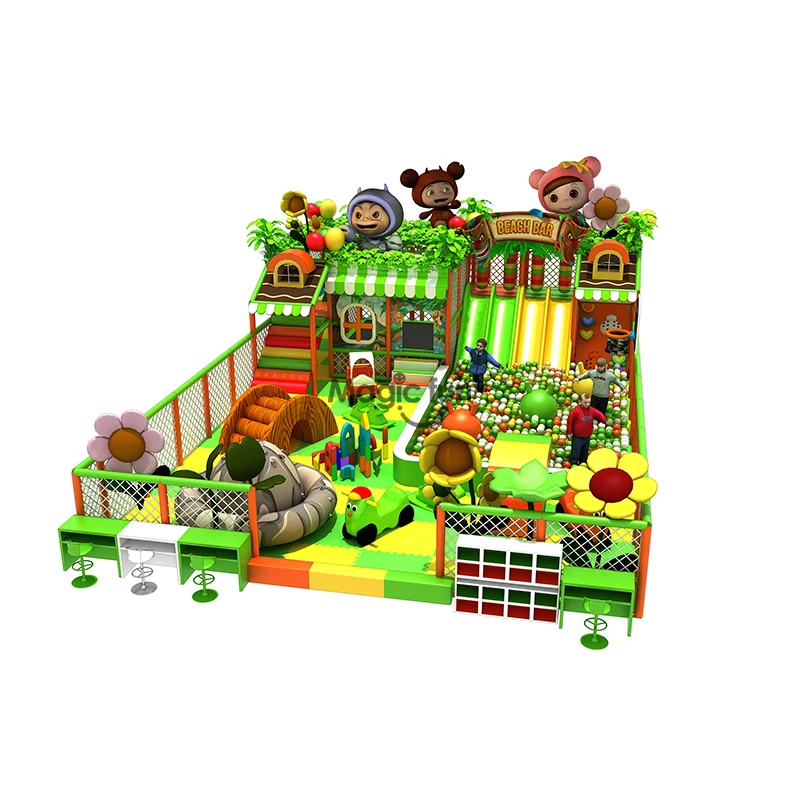 

Kids Indoor Play Factory Wholesale Naughty Castle Indoor Toddler Playground With Slide Soft Play