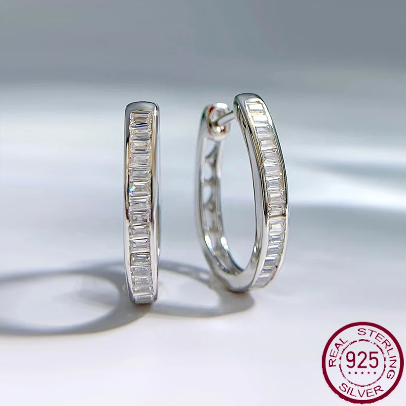 2023 New Roman numerals Earrings for Men and Women New Fashion Simple Cool Style Earrings Simple and Versatile