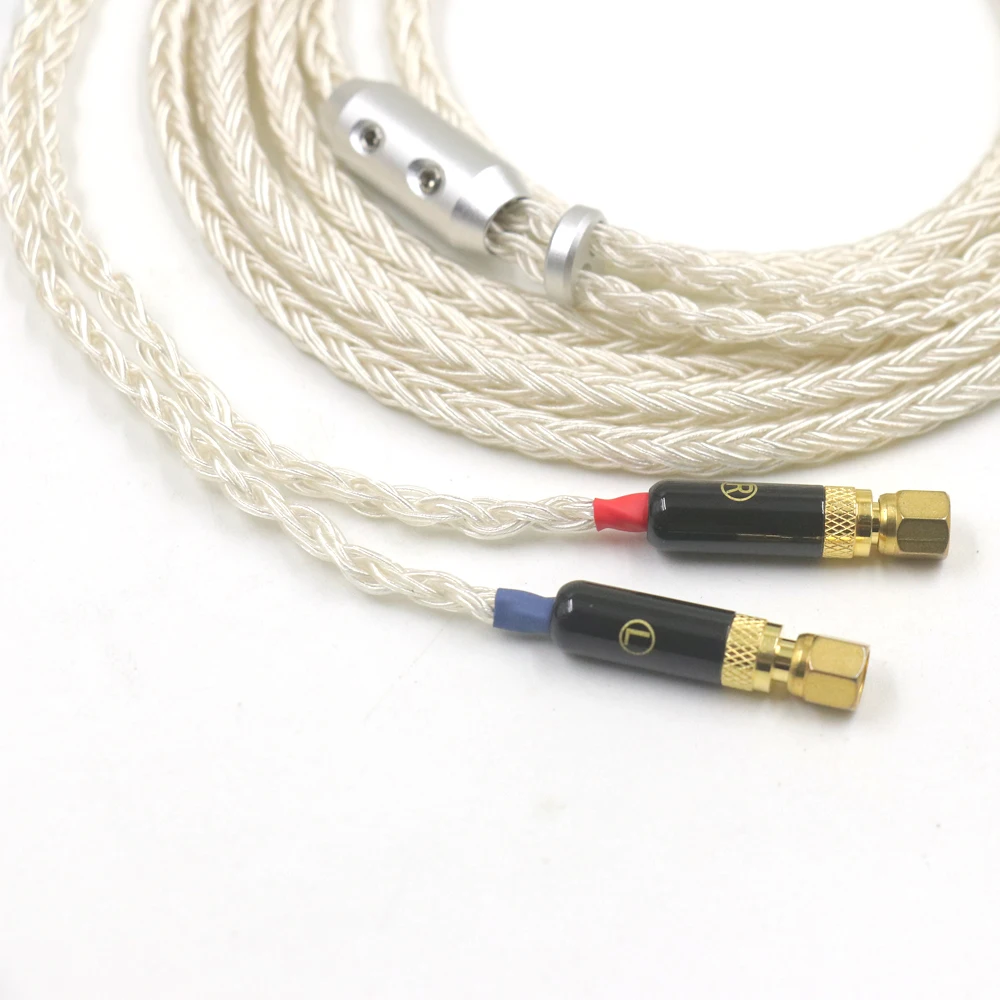 

16-ядерный посеребренный UPOCC 2,5/3,5/4,4 мм 4-контактный балансный кабель XLR для наушников HiFiMan HE400 HE5 HE6 HE300 HE4 HE500 HE6