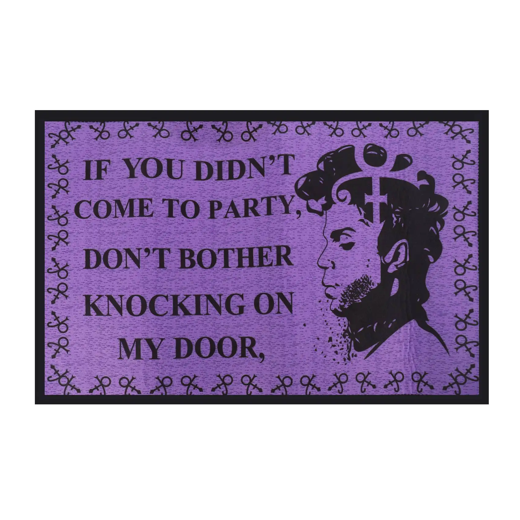 Funny Door Floor Mat Entrance Front Doormat - If You Didn'T Come to Party 'T Bother Knocking on My Door