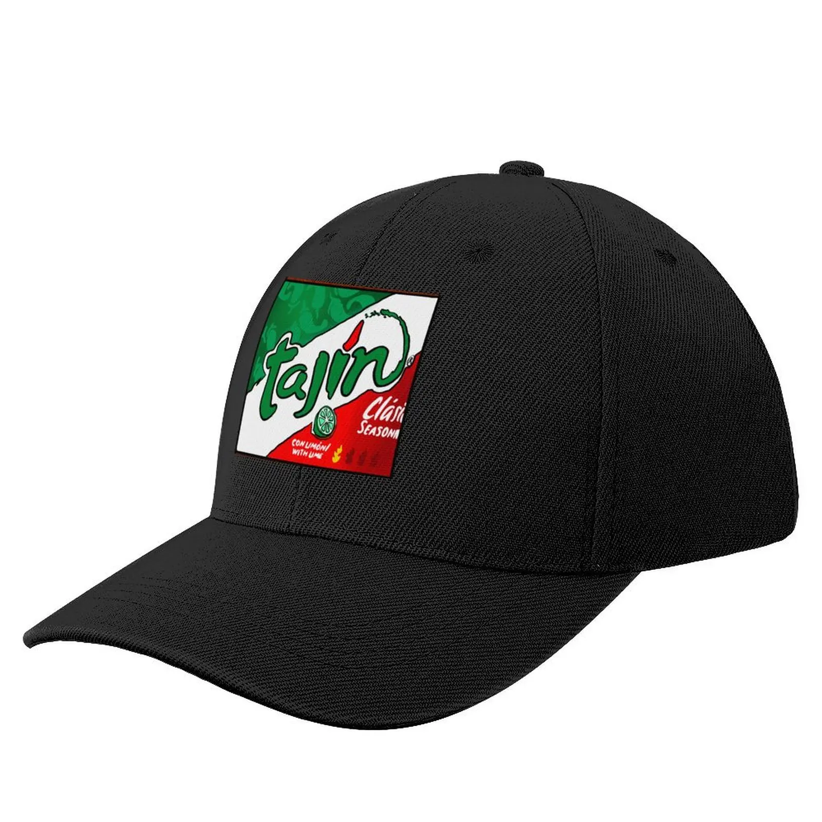 Mexican classic tajin seasoning sticker and design Baseball Cap Hat Luxury Brand New In Hat Hats For Men Women's