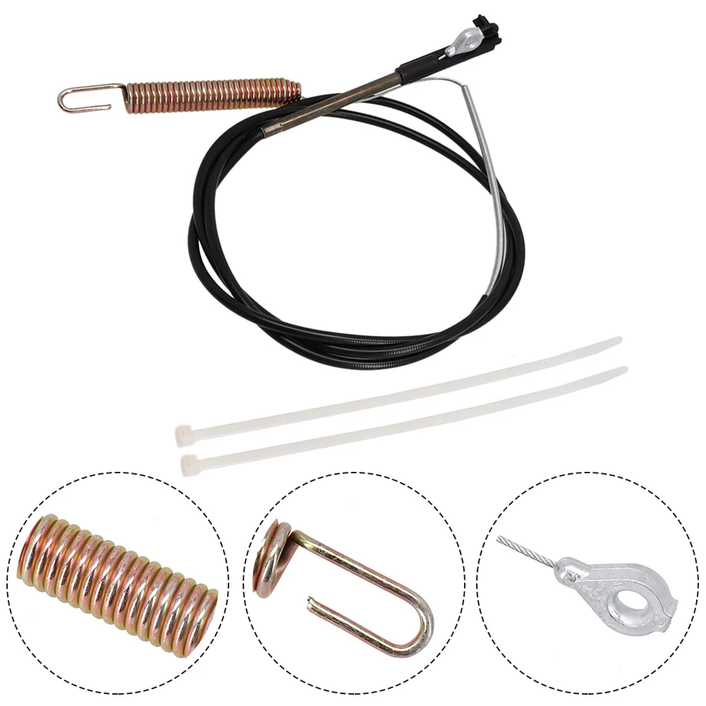 

Trimmer Brake Cable With Cable Tie Kit For Toro For Timemaster Lawn Mower Blade Brake Cable 133-8158 Garden Power Tool Accessory