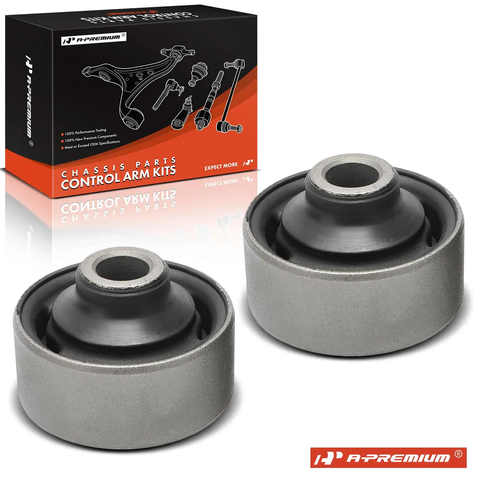 A-Premium 2x Front Lower Rearward Control Arm Bushing Kit for Jeep Compass Patriot 2007-2014 Dodge Caliber 2007-2012