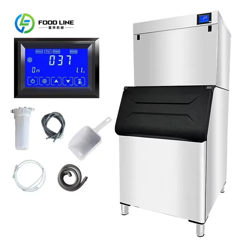 Customized Ice Block Making Machine 250kg Big Ice Cube Professional Commercial Ice Maker Machine for Business Sale
