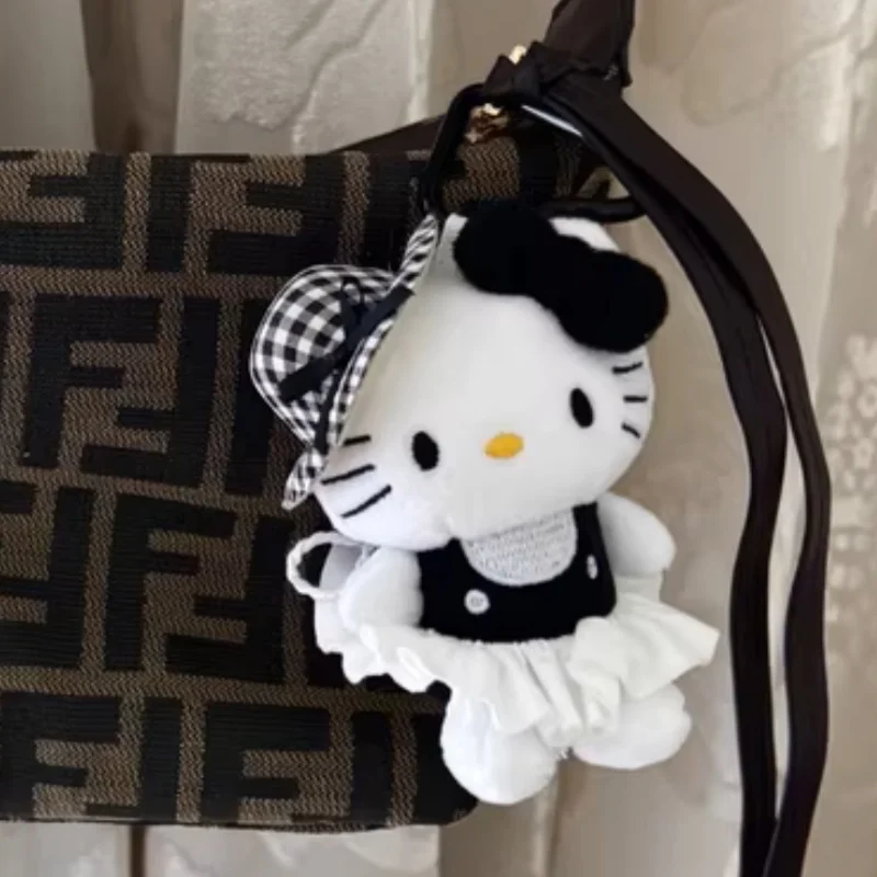 Nowy Śliczny Kotek Mini Pluszowa Lalka Zawieszka do Torby Brelok Dekoracja Kawaii Kotek Anime Gadżety Modna Zabawka Prezent Dla Dziewczynek Dzieci