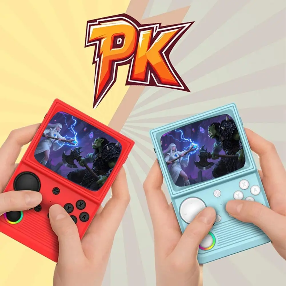 For R36T Retro Handheld Game Console 2025 New Upgrade 3.5 IPS Video Player Party Inch 64/128G Portable Pocket Screen L5X6