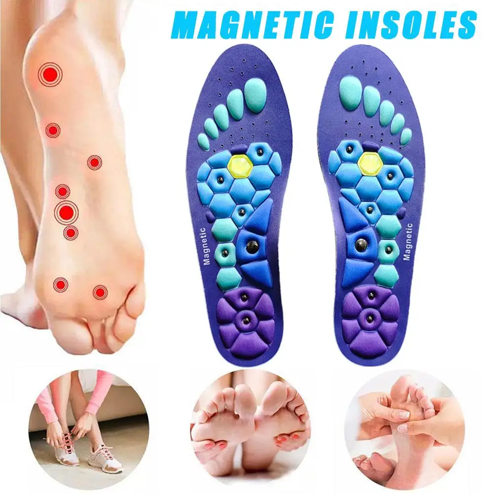 

for Men and Women Magnetic Acupressure Insoles Orthopedic Insole Remove Odor Massage Insole Relaxation Shoe Pads Comfort Sole