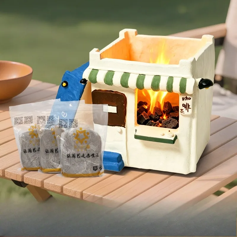 500g White Pottery Clay Kiln Fireable Clay Material DIY Ceramic Clay for Teaching Handmade Sculpture Pottery Art Craft Supplies