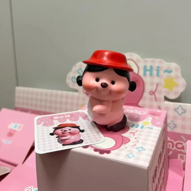 متوفر في المخزون صندوق أعمى كاواي ليتل سمور روبي عمل الشكل لطيف مكتب ديكور كلاسيكي تحصيل لعبة هدية سلسلة الحلي #6