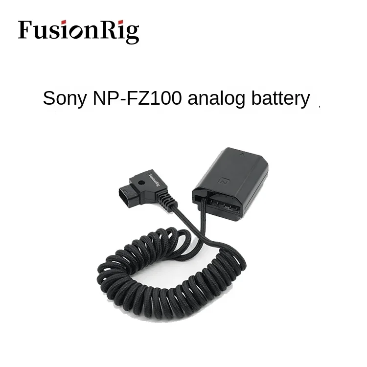 D-TAP TO FOR SONY A7/FX3/FX30 NP-FZ100 DUMMY BATTERY CABLE Nylon Braided