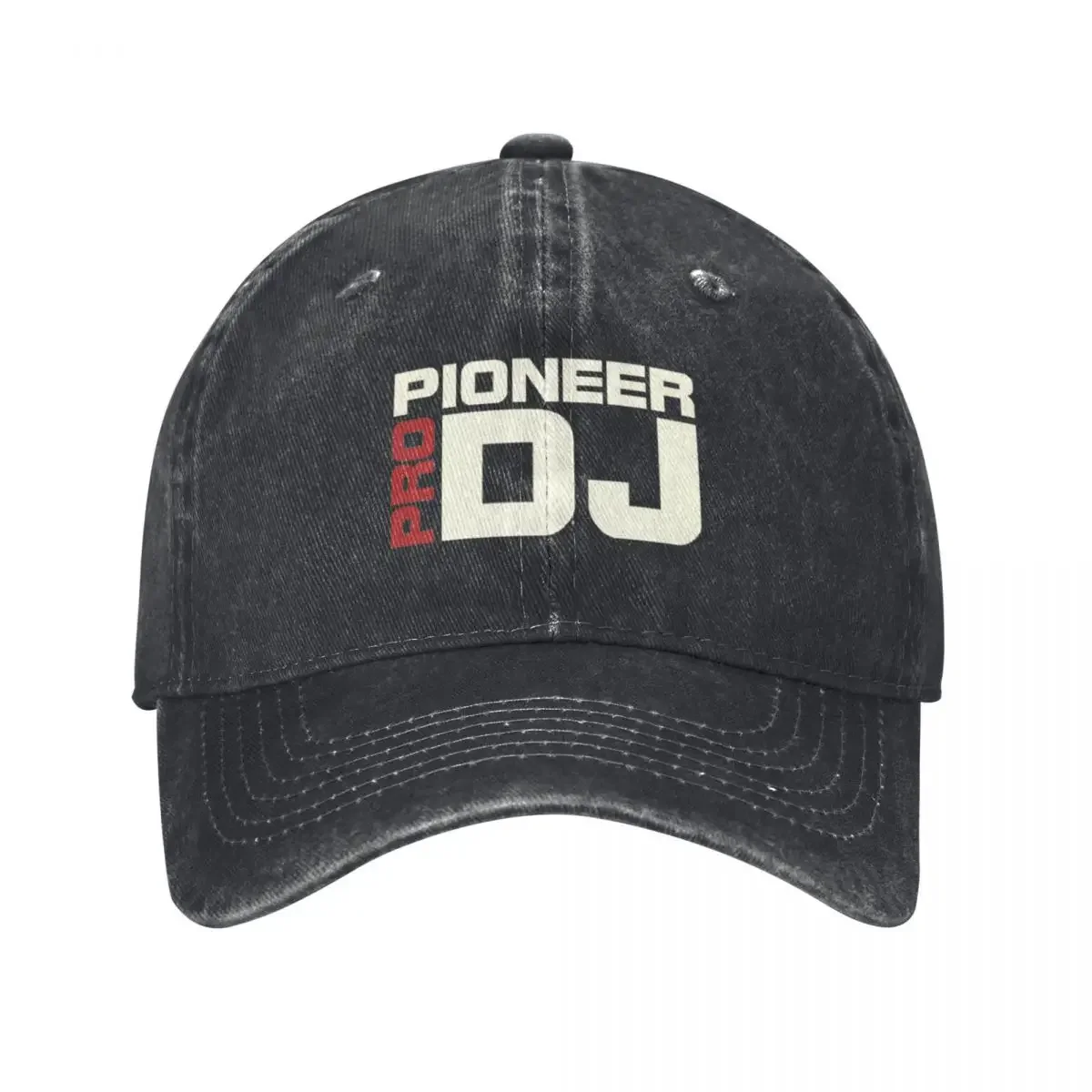 Желто-красные бейсболки Pioneer Dj Pro унисекс в стиле ретро, джинсовые потертые бейсболки для мужчин, ковбойские шляпы для активного отдыха, фуражка для кемпинга