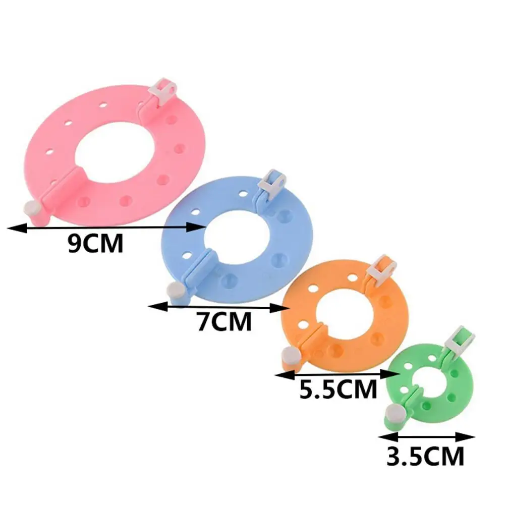 8 szt. Narzędzia do produkcji wełniana piłka z dzianiny, pomponowe, wełna do pluszowych zestaw dekoracji na bal, do tkania wełniana piłka, narzędzia