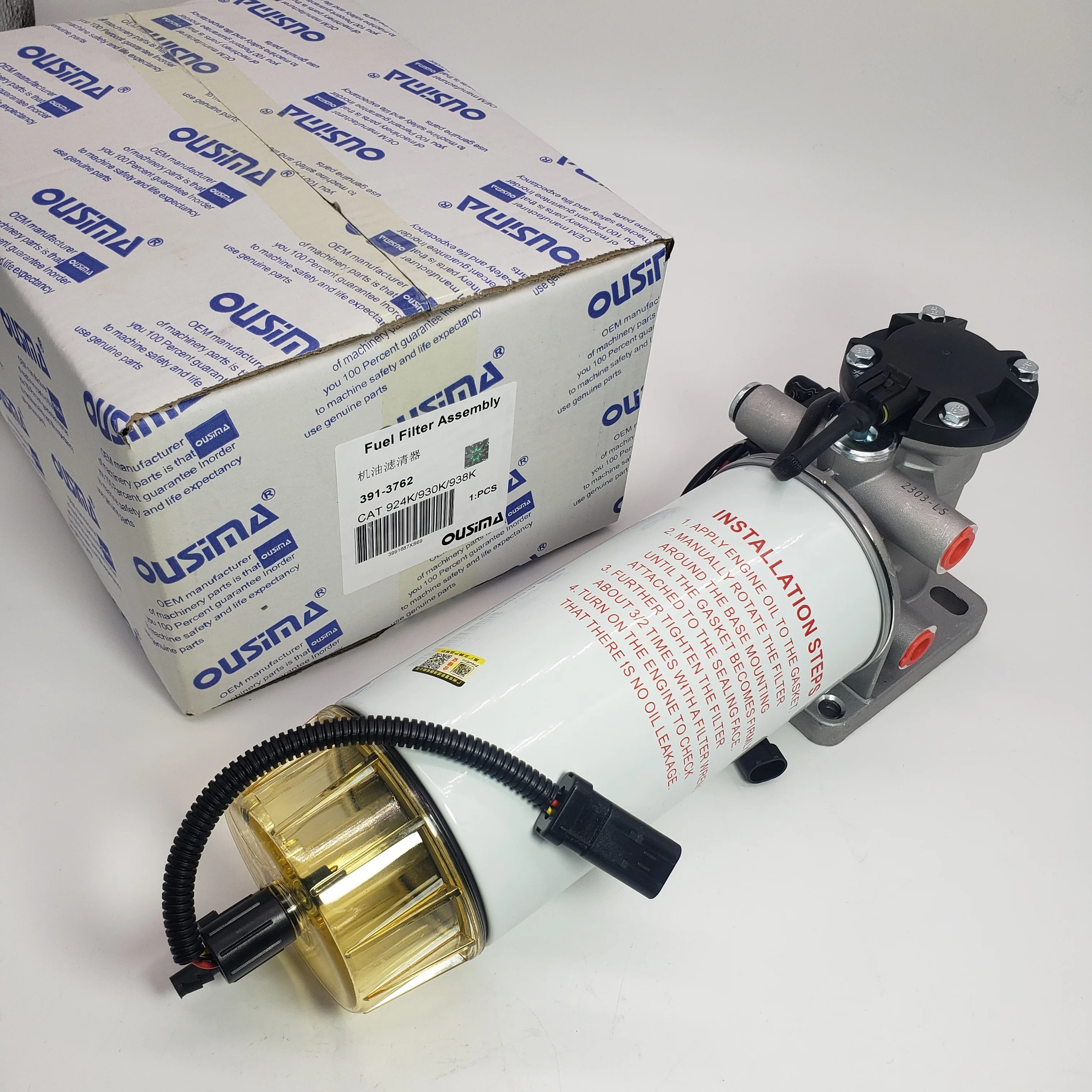 

Fuel Filter Water Separator Electronic Pump 391-3762 For CAT924K 930K 938K