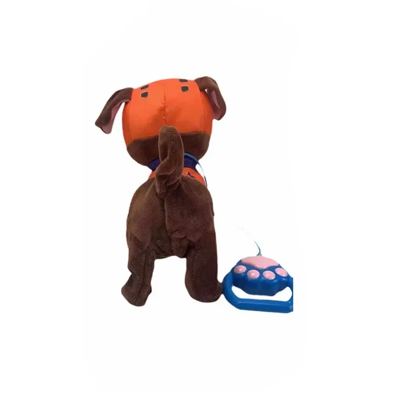 Juguete de peluche eléctrico para niños, Animal de peluche con mango de juguete de peluche, Control de música electrónica, cachorro, regalo de Navidad, 1 piezas