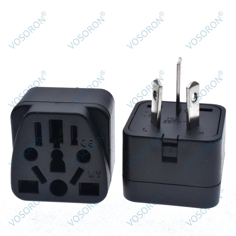 Australian/China/New Zealand Travel Adapter, IEC Type I Plug US/EU/UK/Swiss/Italy/Japan To AU 3 Pin Power Converter 10A/250V