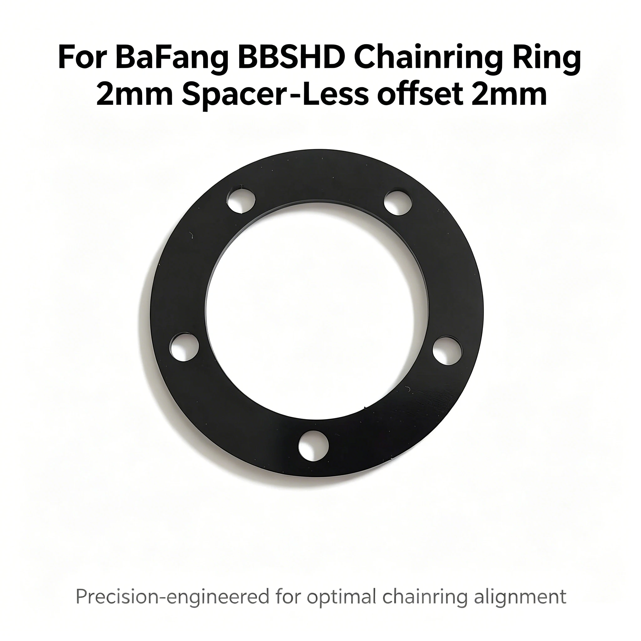 No‑Spacer 2mm Offset Chainring, Perfect Replacement Sprocket for Bafang BBSHD Electric Bicycle Modification
