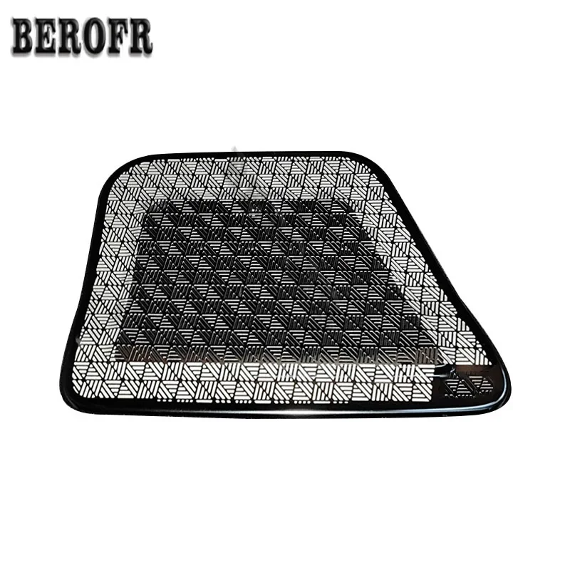 

Black titanium 2-piece set Air Outlet Mask Under Seat Vent Protection Cover For BMW 2023 7 series G70 i7-M logo