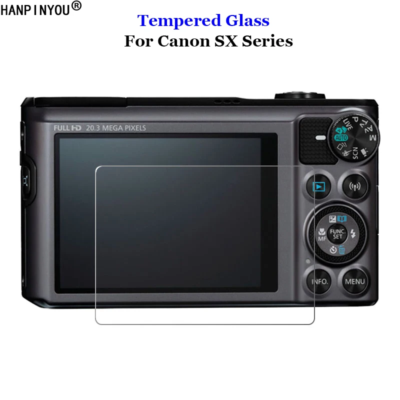 For Canon PowerShot SX610 SX620 SX430 SX730 SX740 SX60 SX70 SX720 HS IS Tempered Glass 9H 2.5D Camera LCD Screen Protector Film