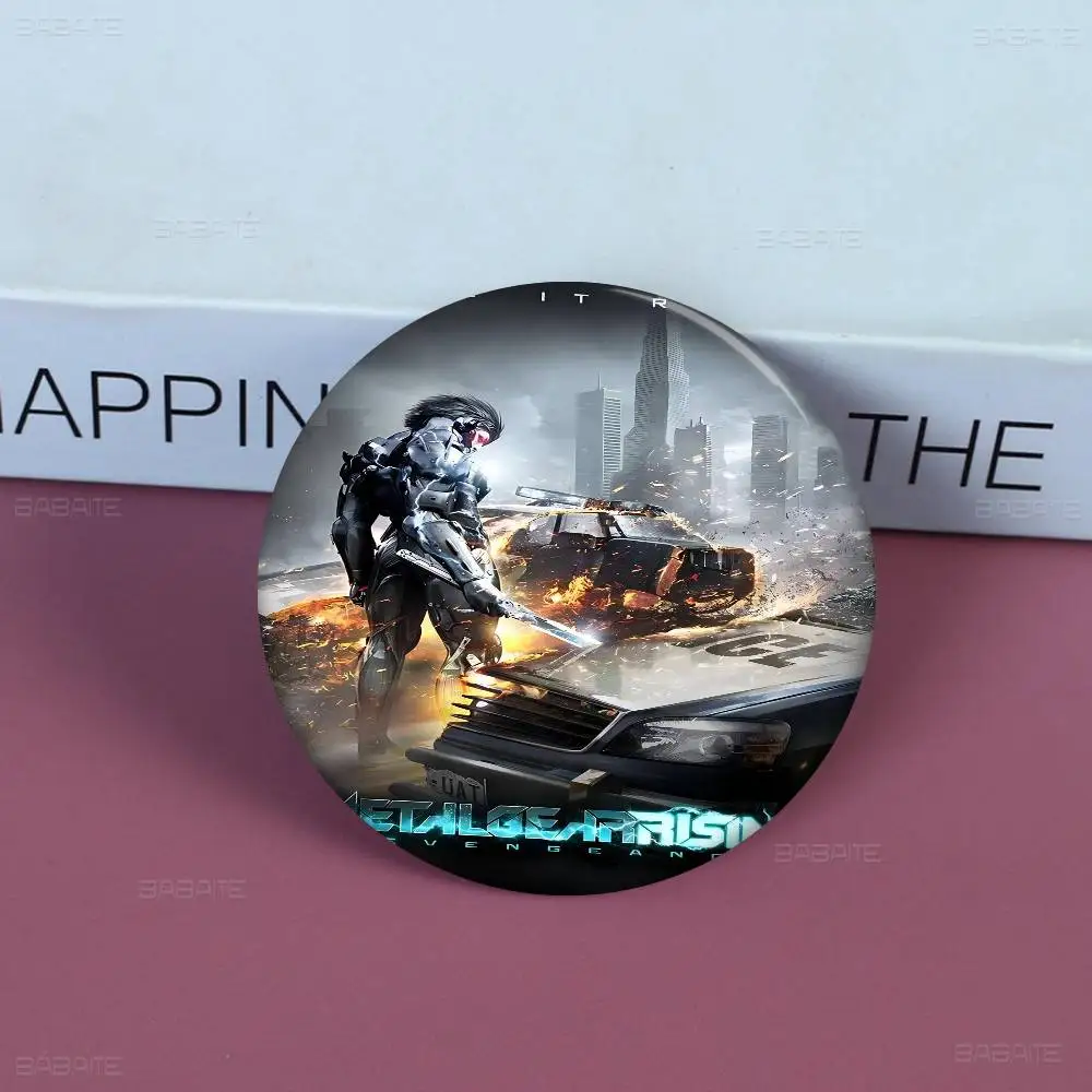 المعادن والعتاد ارتفاع الانتقام خمر 58 مللي متر اليدوية بروش الكرتون تأثيري شارة على ظهره مجوهرات اكسسوارات هدايا