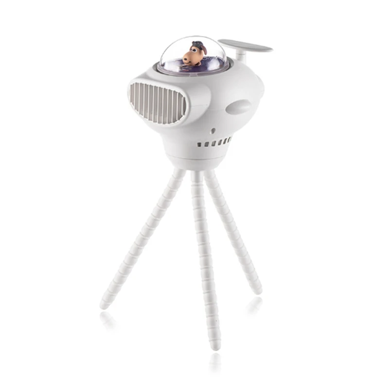 Ventola per passeggino sicura portatile adorabile del fumetto ricarica USB ventola elettrica di raffreddamento ad aria portatile multiuso per la casa