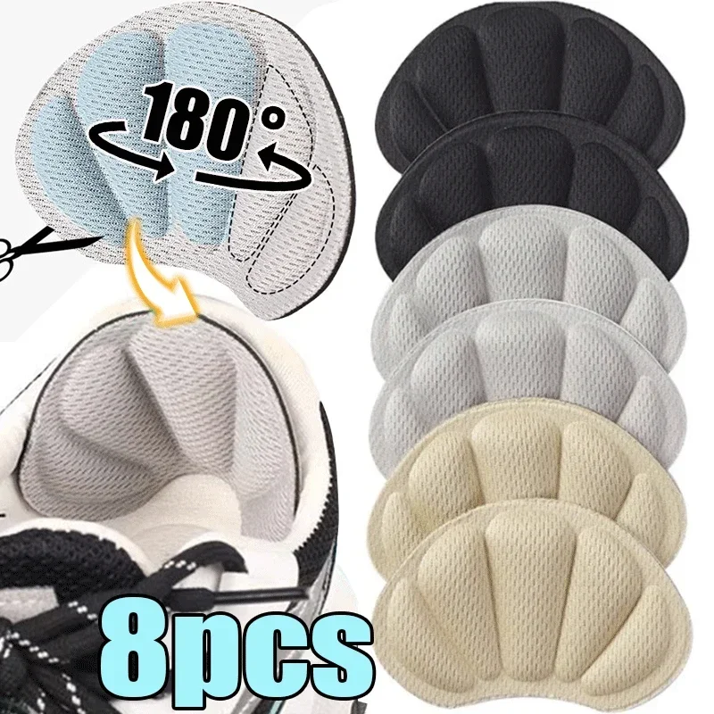 Insoles Patch Heel Pads for Sport Shoes Adjustable Size Heel Pad Pain Relief Cushion Insert Insole Heel Protector Stickers