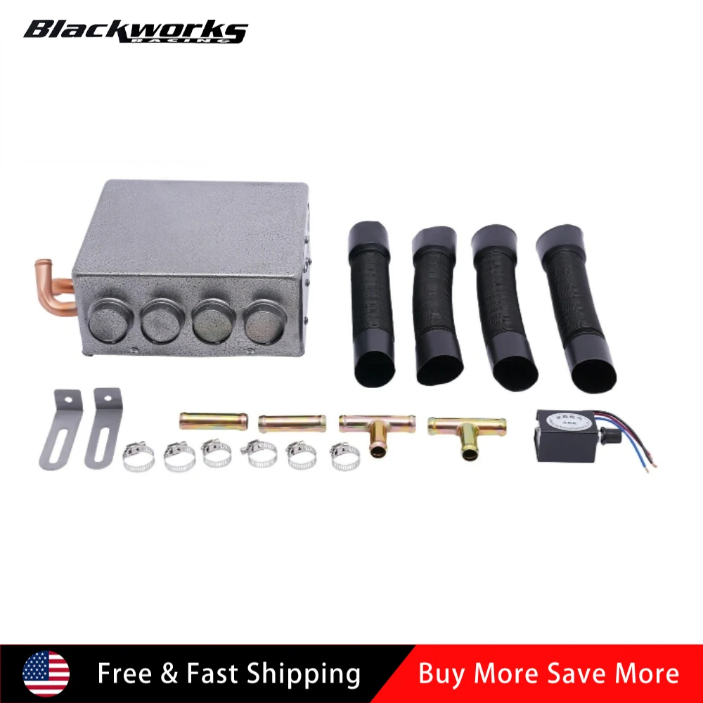 

12 VOLT Universal Underdash Heater Heat with Speed Switch for Car or Truck 4 Port