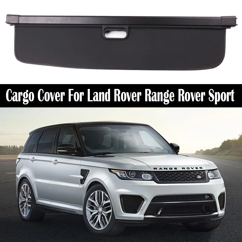 

Rear Trunk Cargo Cover For Land Rover Range Rover Sport 2013-2022 Shield Shade Curtain Partition Board Privacy Blinds Security