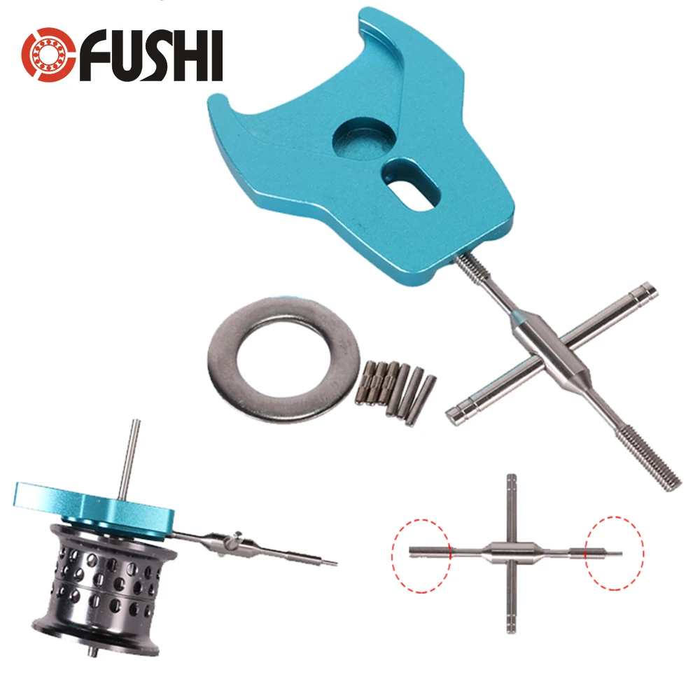 1Pcs DIY Reel Bearing Remover Kit Baitcasting Reel Maintenance Tools Stainless Steel Repair Kit Spool Dismantling Device Pin