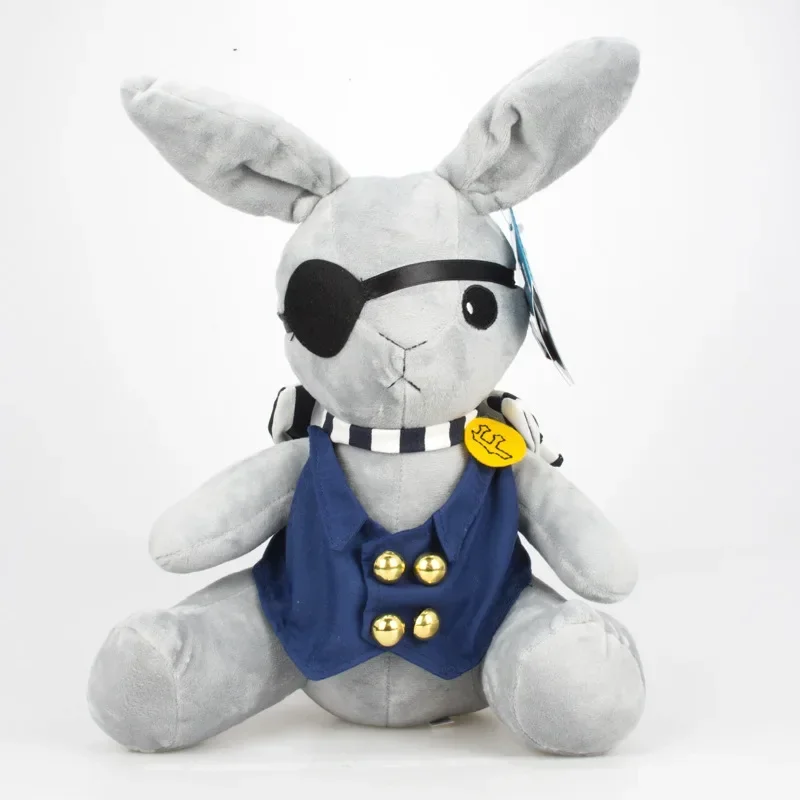 30cm Anime Kuroshitsuji Plush Doll Rabbit Cosplay Ciel Phantomhive Stuffed Toys Christmas Present for Kids Peripheral Products