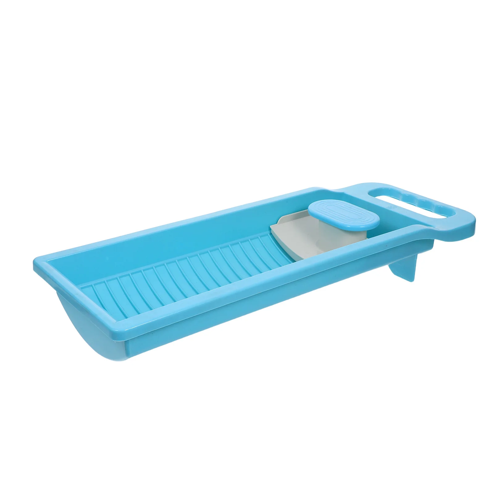 

Mini Washboard for Hand Washing Clothes PP Material Non-Slip Portable Laundry Scrub Board for Travel Household Use