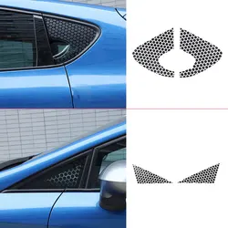 For SEAT Leon MK2 2008-2012 car front triangular glass decals rear triangular glass decals decorative stickers car accessories