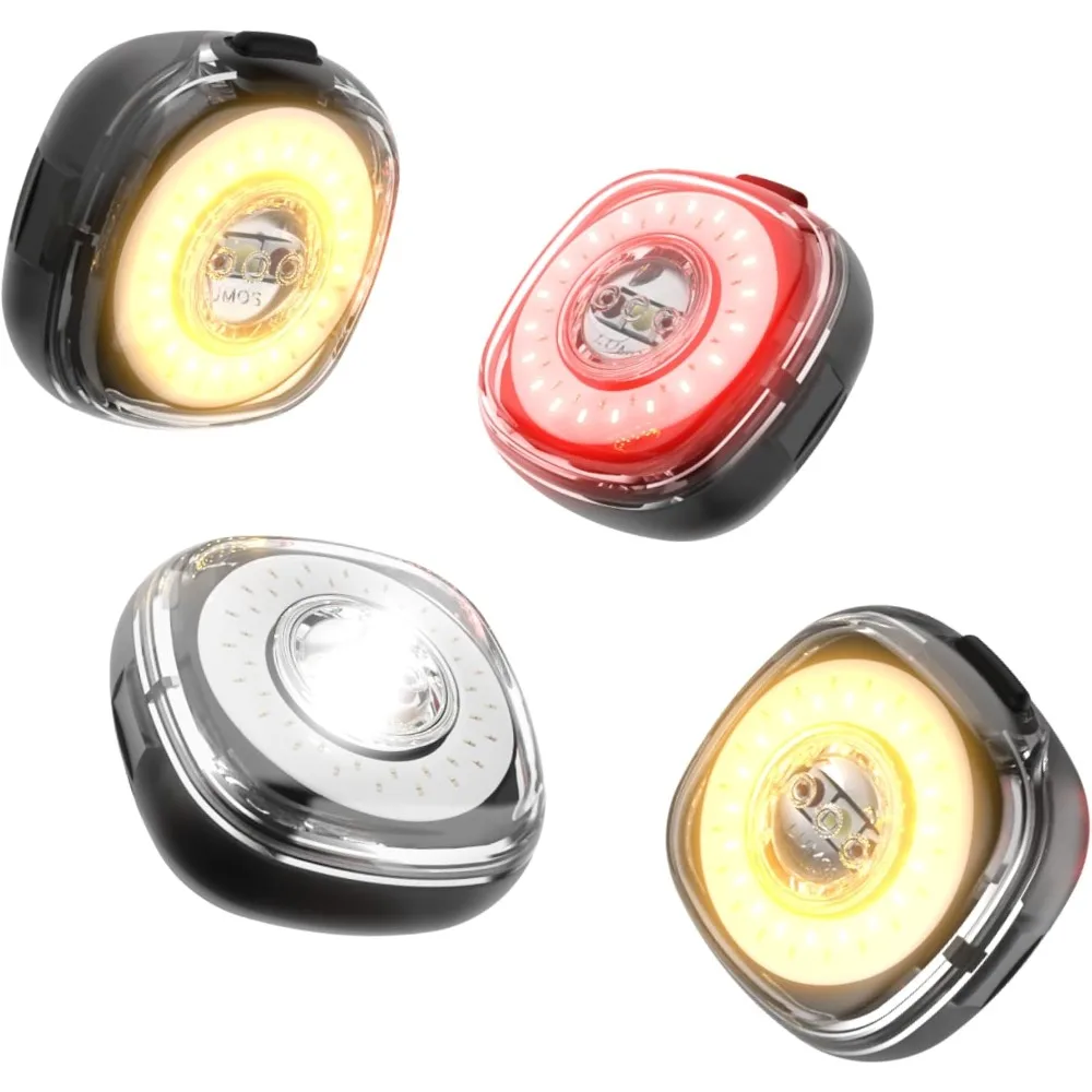 Firefly Smart Bike Light System - Synchronous front and rear LED lights | custom brightness turn signals | brake lights