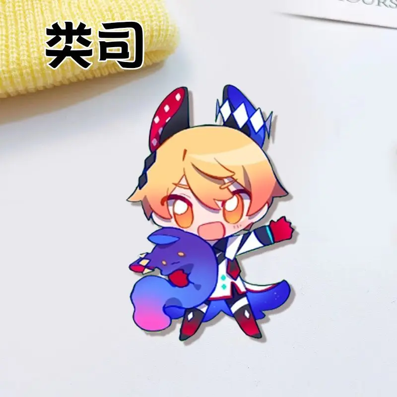 2 قطعة مشروع Sekai أنيمي Tenma Tsukasa Kamishiro روي بروش لحقيبة الظهر تأثيري شارة اكسسوارات الملابس الديكور هدية