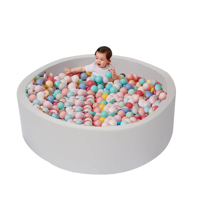 

Large playground baby dry pool with ball sponge toy logo custom square ball pit playground indoor