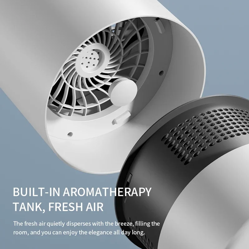 Air Purifier Touch Operation Desk Air Fresheners Room Hepa Air Cleaner Removing Formaldehyde Smoke Sterilization Air Purifier