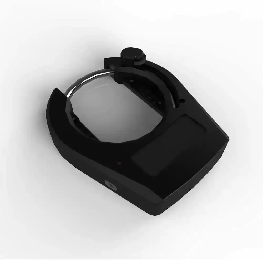 Bicycle lock, motorcycle lock APP unlocking, with solar panel