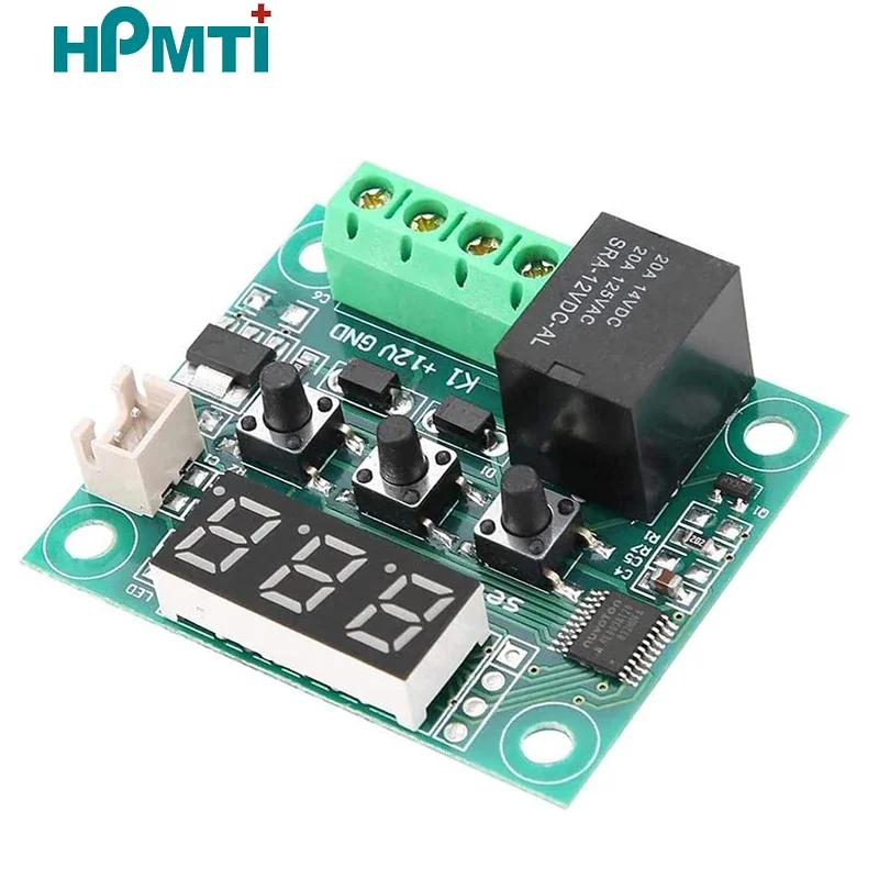 W1209 DC 12V Red/Blue heat cool temp thermostat temperature control switch temperature controller XH-W1209