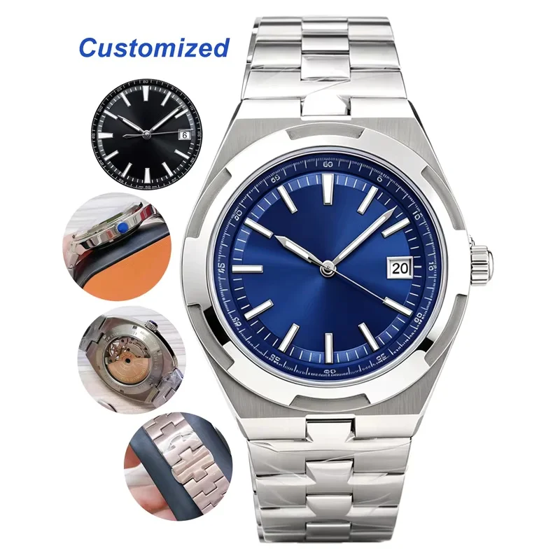 88A Store 40mm Men Luxury Watches In 904L Steel Automatic Mechanical Movement Customized Watches