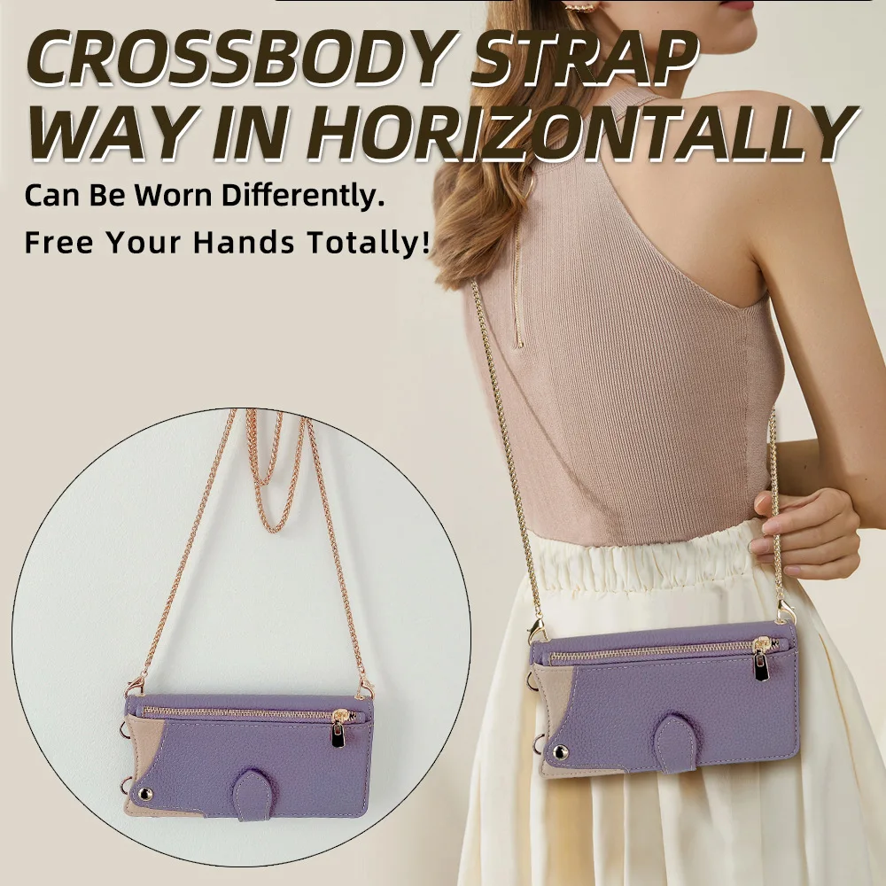 Zipper Crossbody Wa… - image