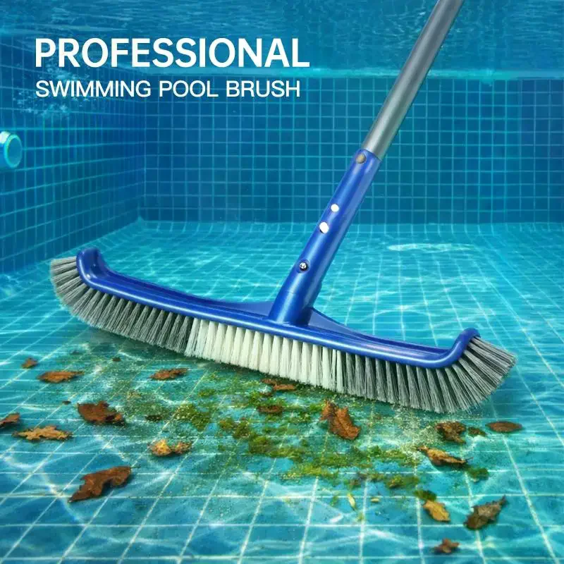 Robuster Schwimmbad-Bürstenkopf mit Steifen …