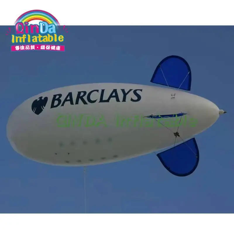 Outdoor Flying PVC Inflatable Airship Helium Balloon,Inflatable Blimp For Advertising,Promotion