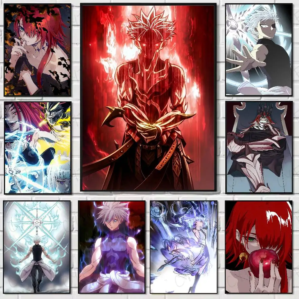 

Cool R-Ragna CrimsonS Anime Poster Home Living Bed Room Bar Hallway Sticky Wall Art Printing Waterproof Aesthetic Decor