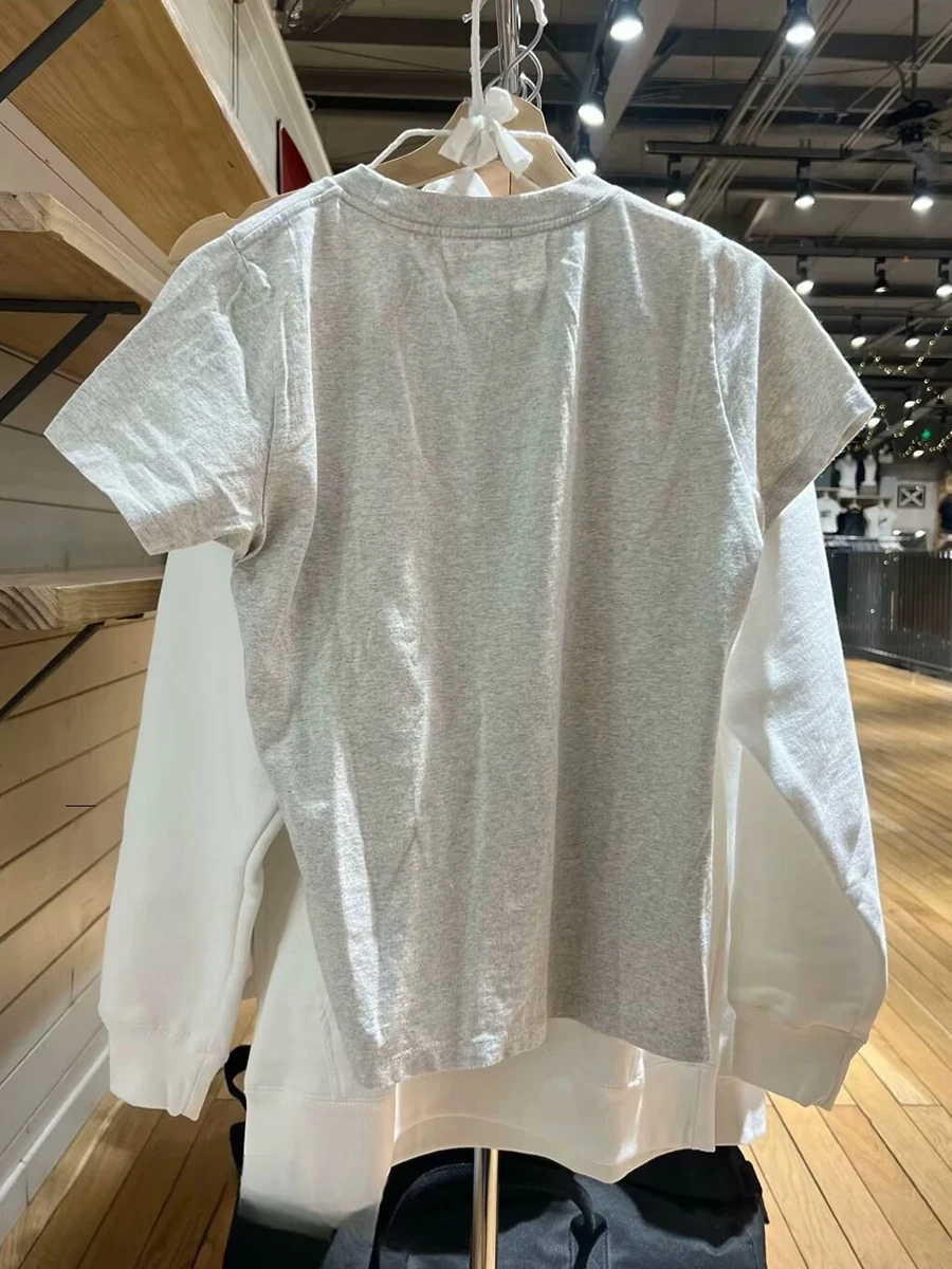 موضة إلكتروني طباعة القطن قصير الأكمام تيز المرأة الصيف رمادي ملابس الشارع الشهير بلوزات مستديرة العنق الملابس خمر شيك Y2K تي شيرت #5