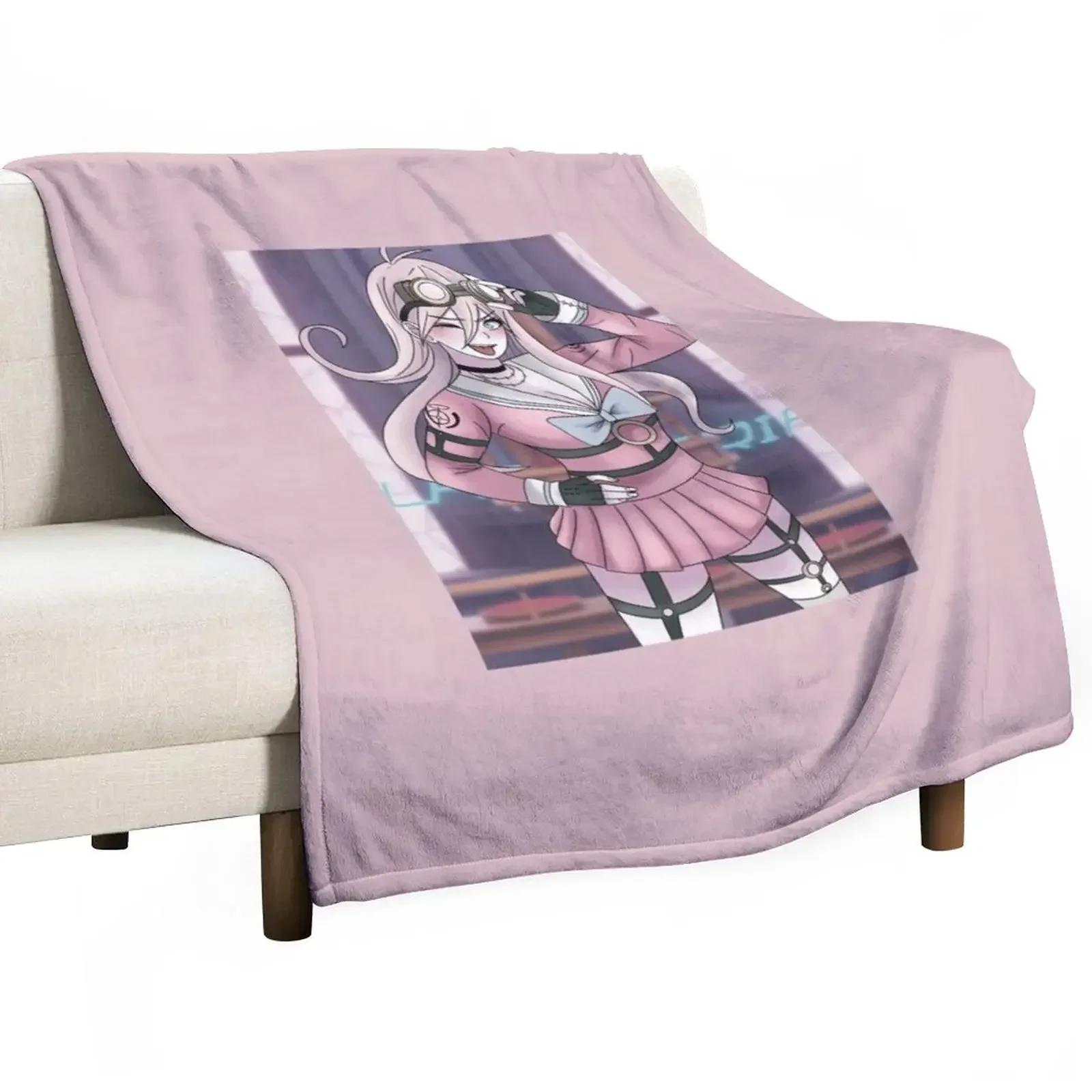 Miu Iruma Throw Blanket Nap Summer Beautifuls Blankets