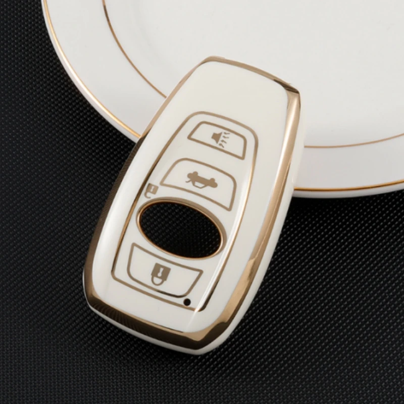 TPU Car Key Case for Subaru XV BRZ Forester 2019 Legacy Outback Holder Protector Car Key Case Car Accessories