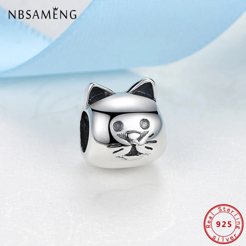 Original 100% 925 Sterling Silver Beads Dog Paw Turtle Charms Crystal Pendant Fit Pandora Bracelets Necklaces Women Diy Jewelry